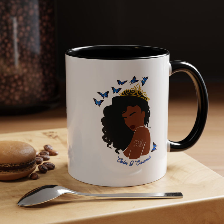 Calm & Crowned 92% | HIATUS Accent Coffee Mug