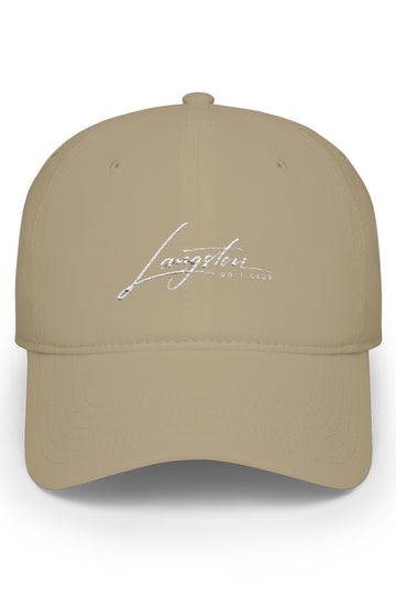Langston Golf Club Founders Collection Low-Profile Baseball Cap — Embroidered Signature