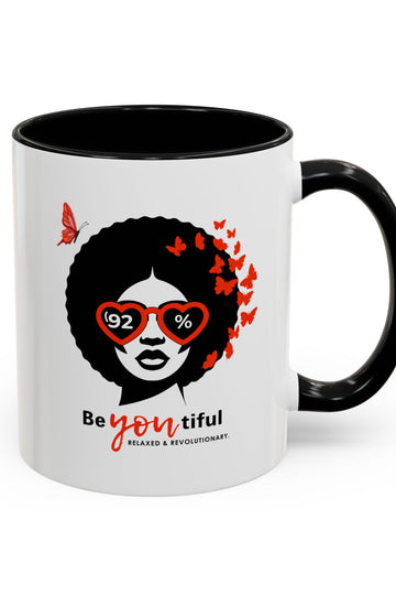 BeYOUtiful 92% | HIATUS Accent Coffee Mug