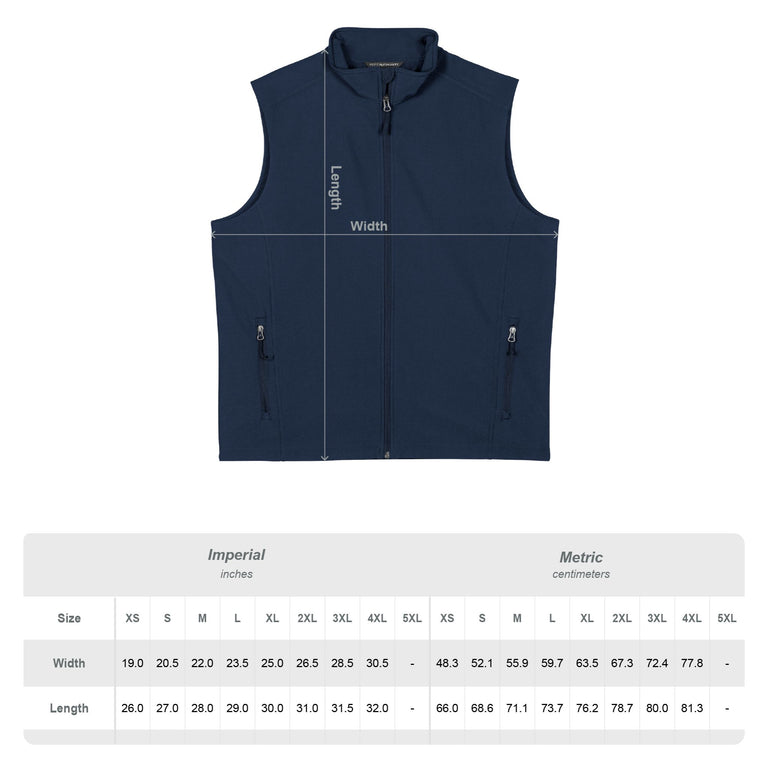 Langston Golf Club Men's Soft Shell Vest