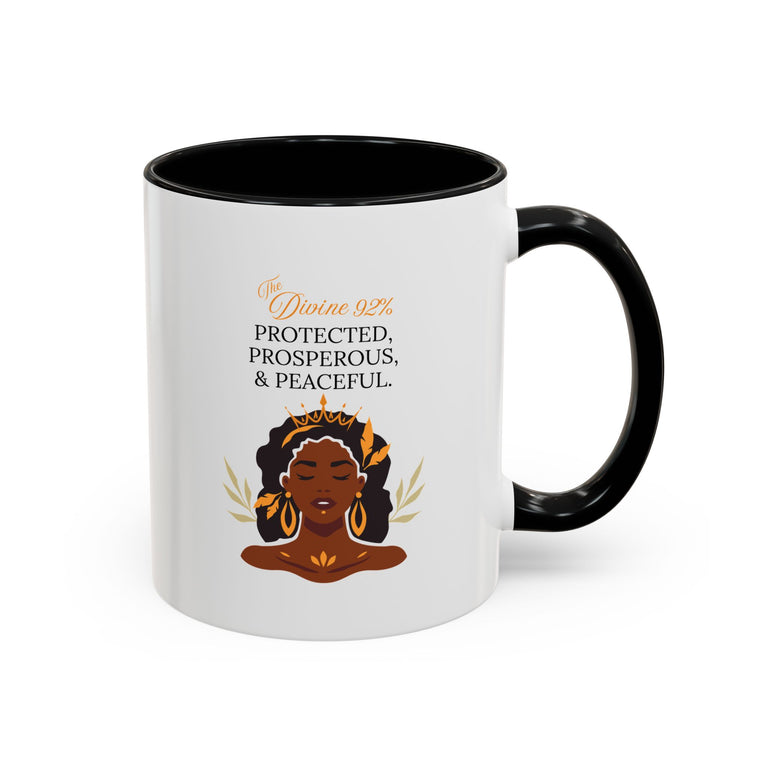 Divine & Protected 92% | HIATUS Accent Coffee Mug