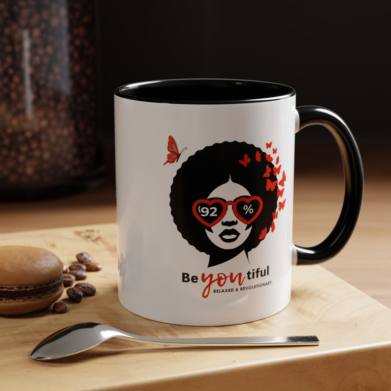 BeYOUtiful 92% | HIATUS Accent Coffee Mug