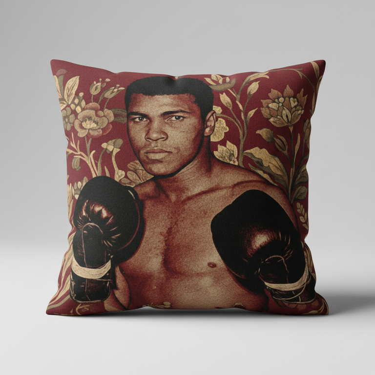 Icon Series, Velvet Throw Pillow (Bold Hues)
