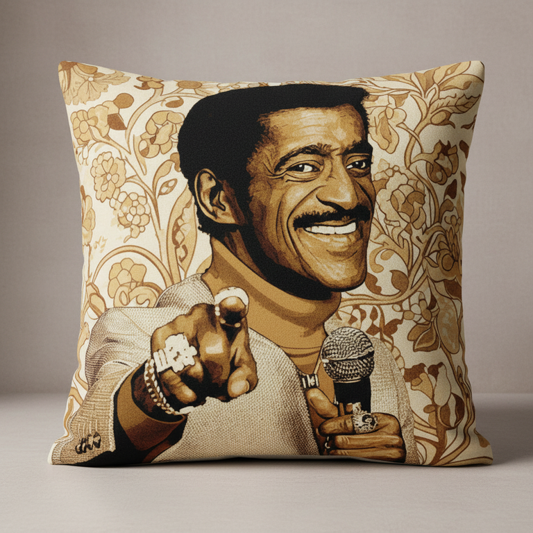 Icon Series, Velvet Throw Pillow (Warm Hues)