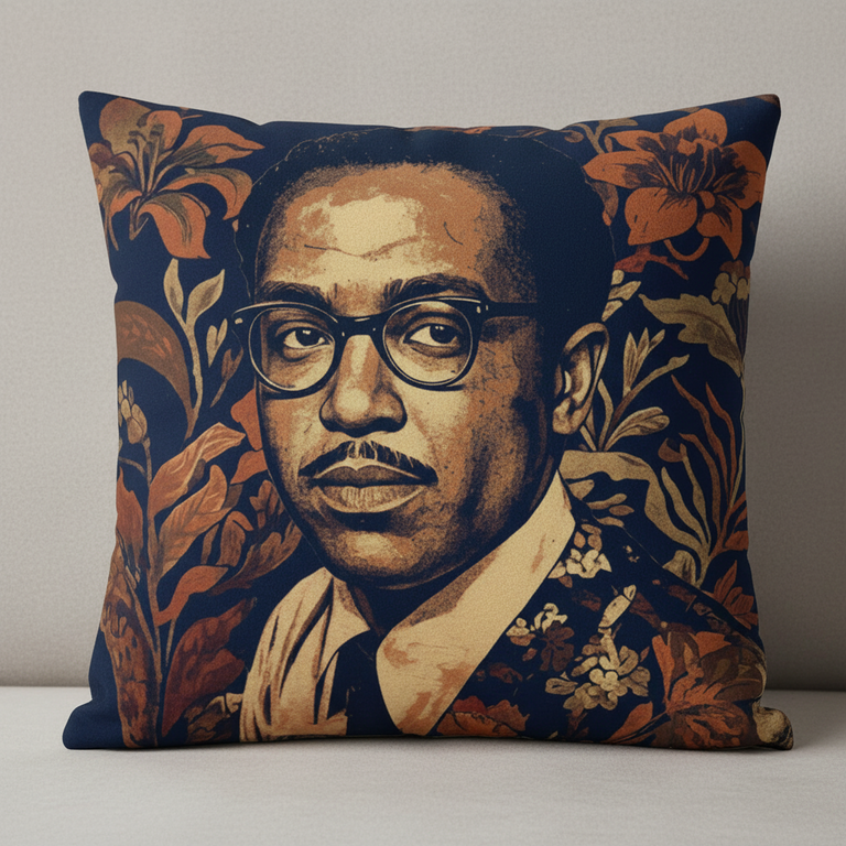 Icon Series, Velvet Throw Pillow (Bold Hues)