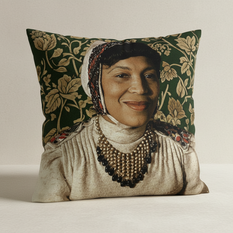 Icon Series, Velvet Throw Pillow (Bold Hues)